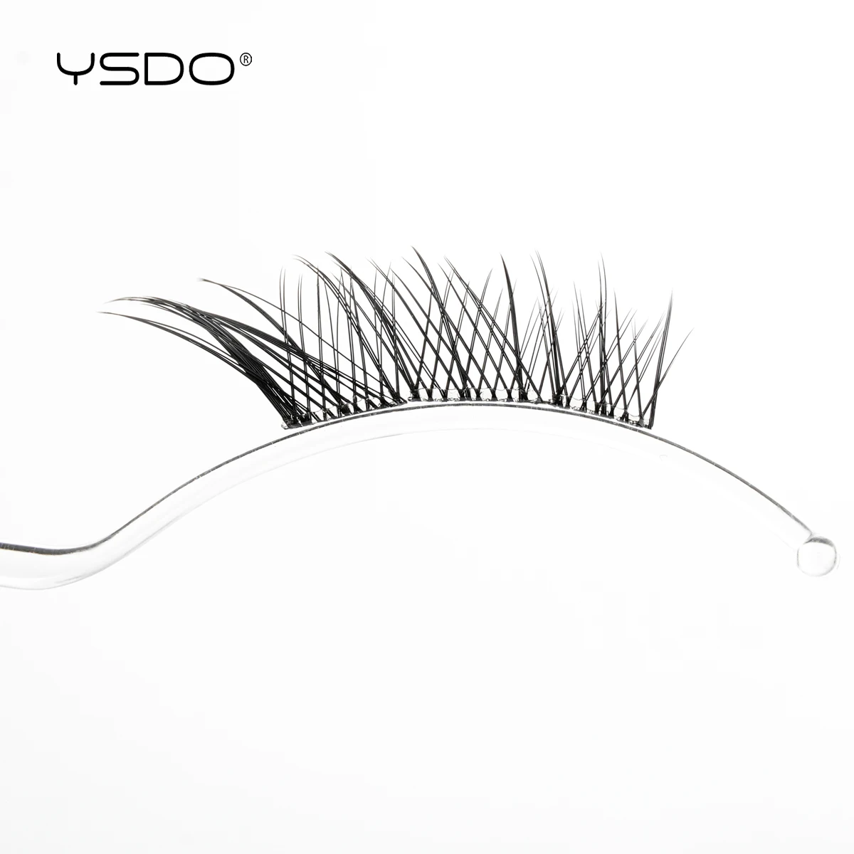 YSDO Selbstklebende Wimpern, 10 Reihen, DIY, natürliche Cluster-Wimpern mit Pinzette, kein Kleber erforderlich, individuelle Wimpernverlängerung, wiederverwendbar – Detail 16