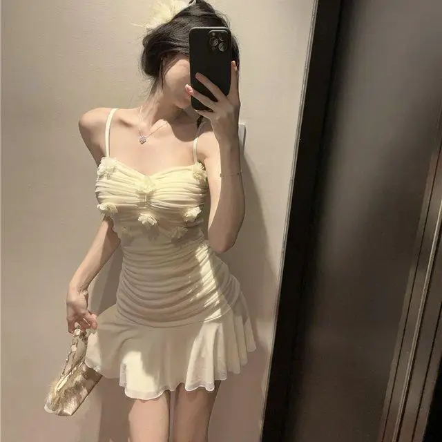 Abito sexy aderente a coda di pesce in rete patchwork a vita corta Estate Nuovo