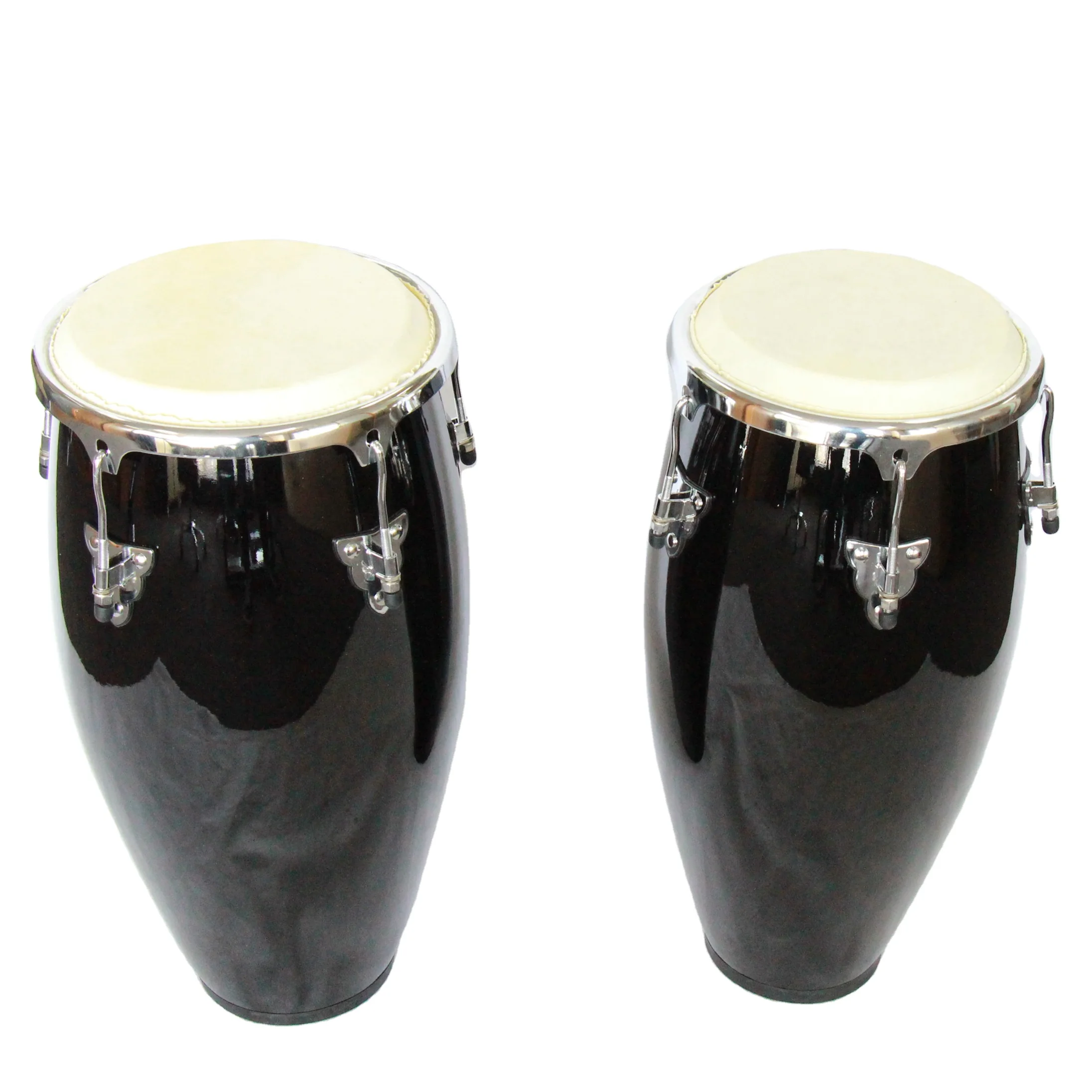 High Quality African Conga Drum Fiberglass Goat Leather Head Colored Conga Drum