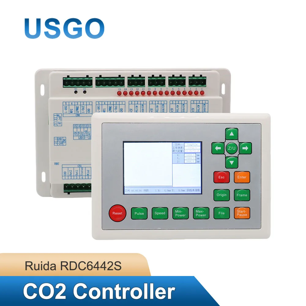 USGO Ruida RDC6442S RDC6442G DSP Co2 Laser Controller Mainboard System for Laser Engraving Cutting Machine Engraver Parts
