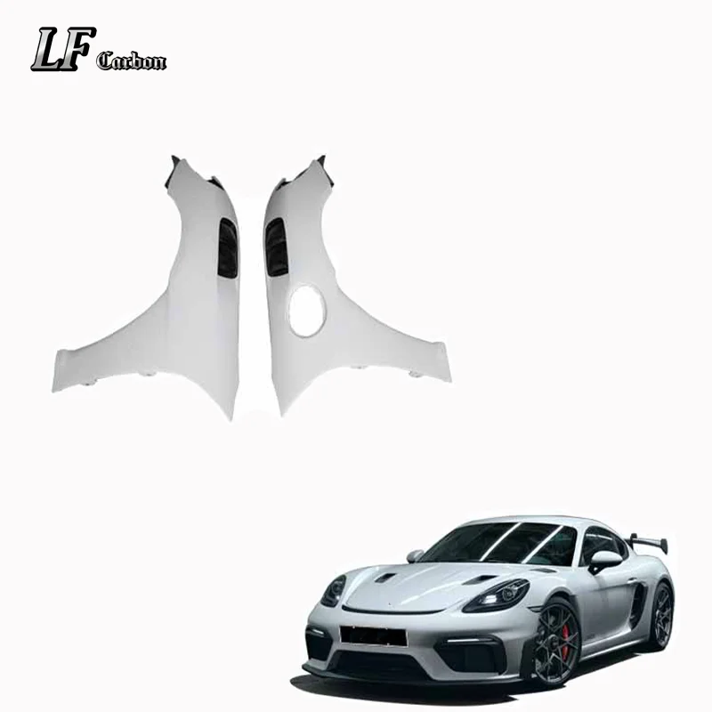 

Suitable for Porsche 2016-2024 718 Cayman Boxster High Quality Carbon Fiber GT Style mudguard Body Kit