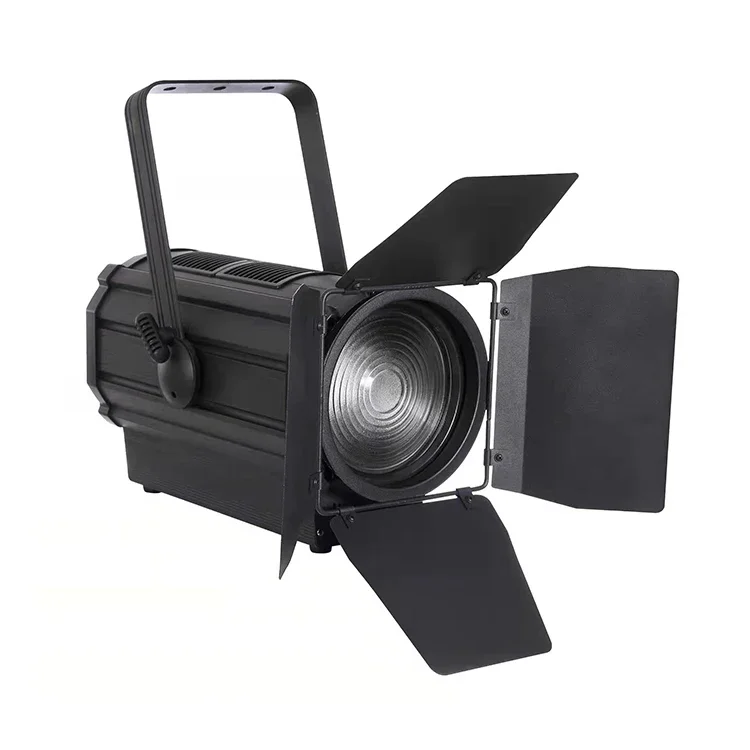 

Professional 200W Fresnel Led Studio Spotlight With Electric Zoom Focus Stage Lighting