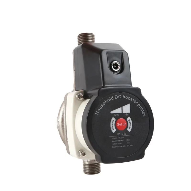 Frequency conversion booster pump 24v60w16m1.8m ³/h Household pipeline booster pump High lift and large flow