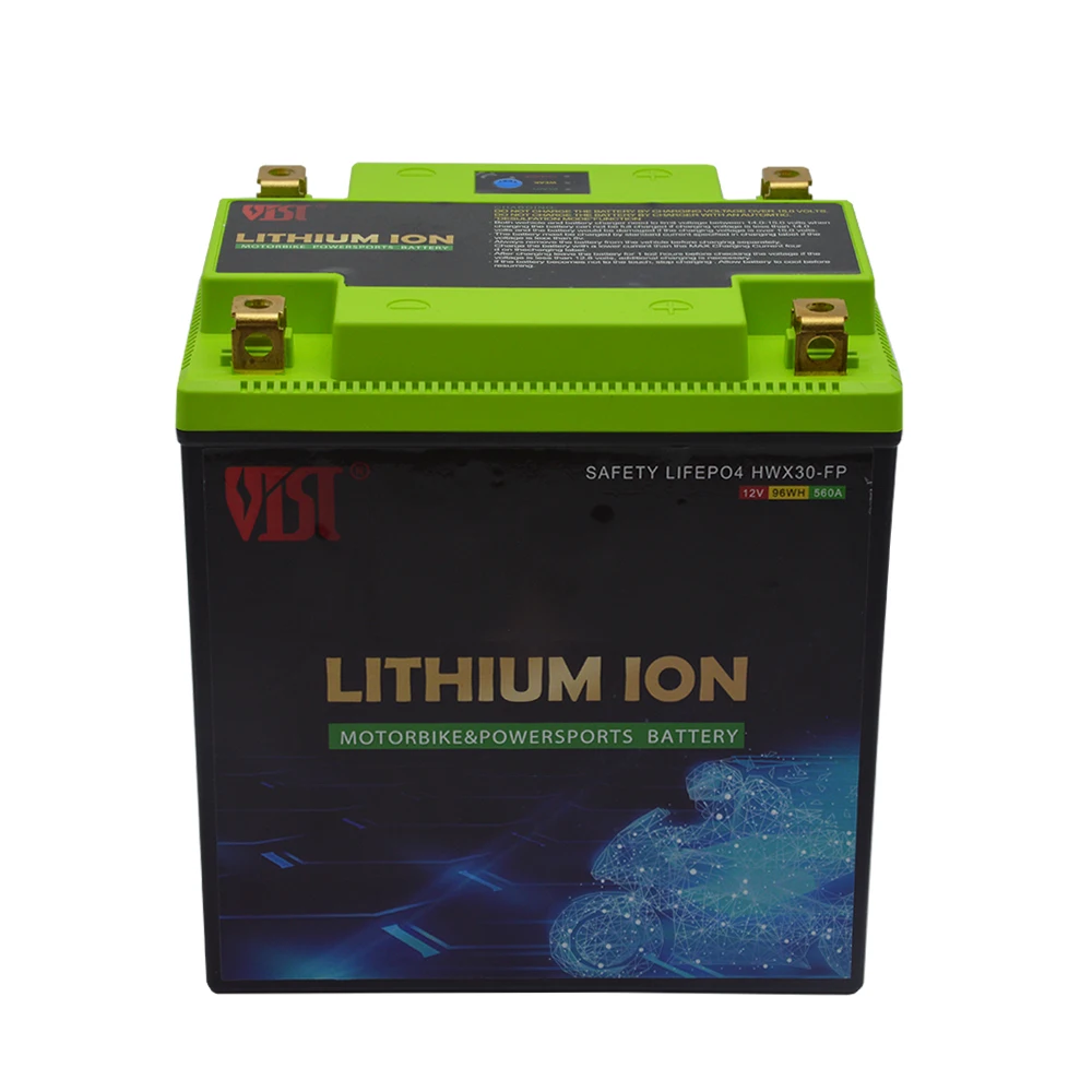 Lithium Ion Lifepo4 12V Motorcycles Starting Battery High Power 8Ah 4Ah