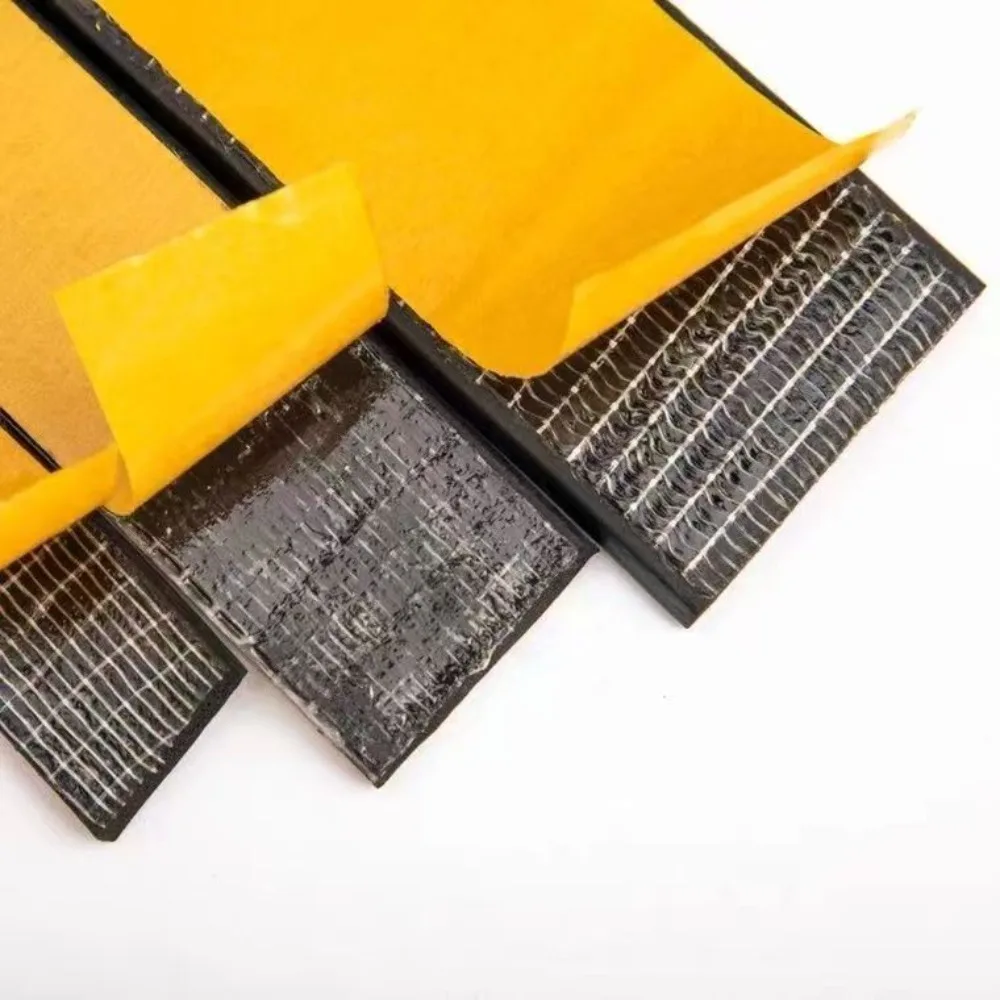 EVA Black Foam Anti-collision Seal Gasket Rubber Self Adhesive Sponge Seal Strip Single Sided Adhesive For Furniture Pad