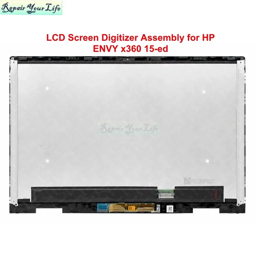 N156HCG-GT1 Laptop LCD Screen Touch Assembly For HP Envy X360 15-ED 15-ed0002nx ed0003ca TPN-C149 L73066-JD1 FHD EDP LED 30Pins