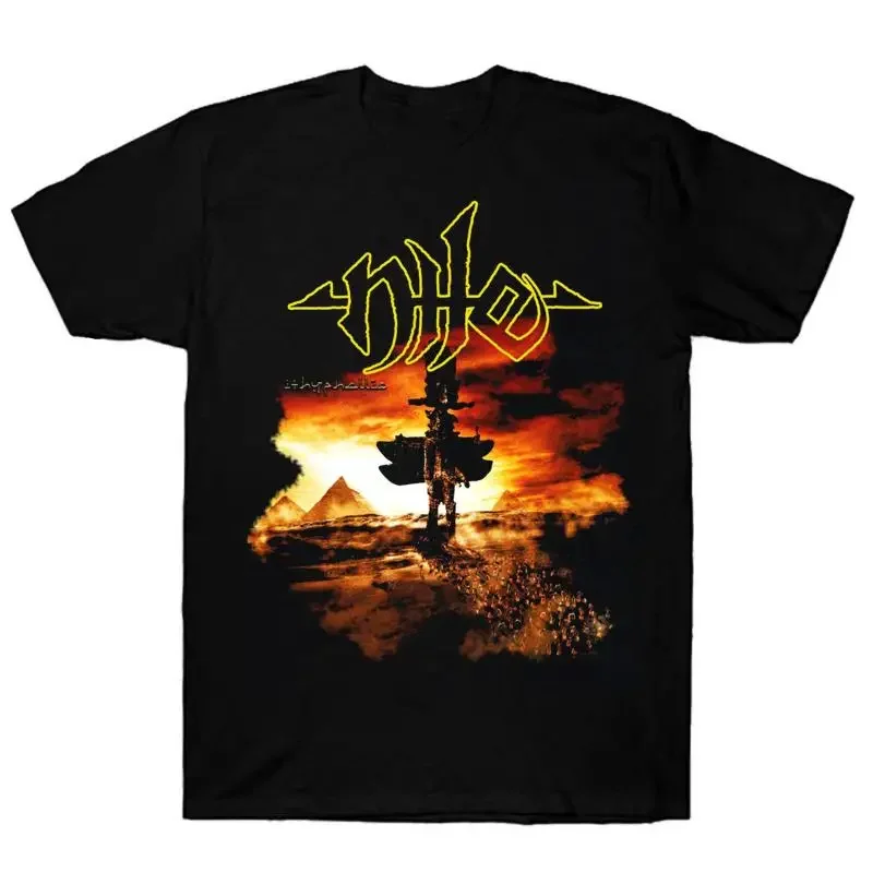 Retro Nile Band Ityphallic Album T Shirt Classic Black S 5Xl