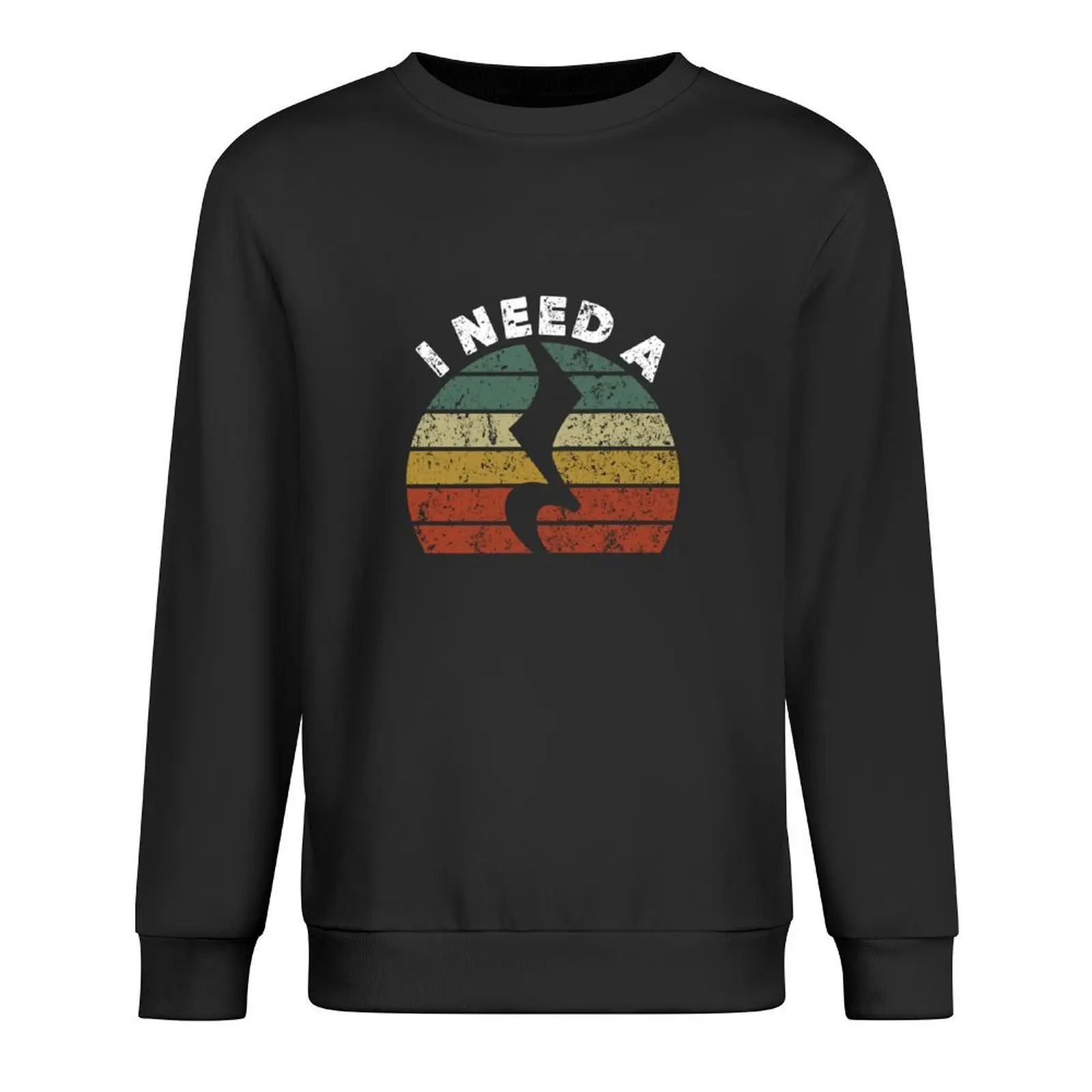 

I need a pause, pause sign musicians Pullover autumn clothes fashion men men's sweat-shirt anime clothes sweatshirt