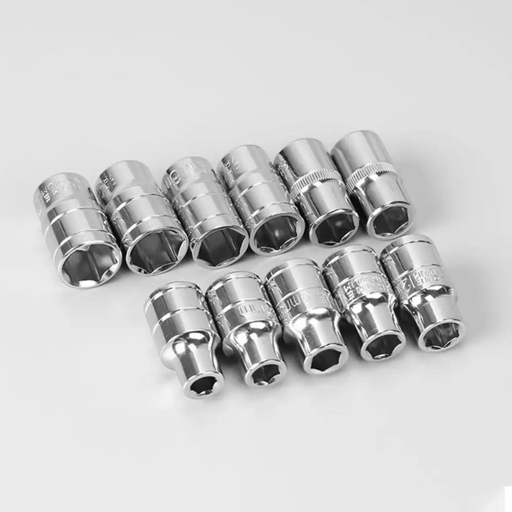 1Pcs Hexagon Wrench Socket Set 1/2inch Socket Adapter 8 mm - 20 mm Sleeve Heads for Ratchet Wrench Spanner