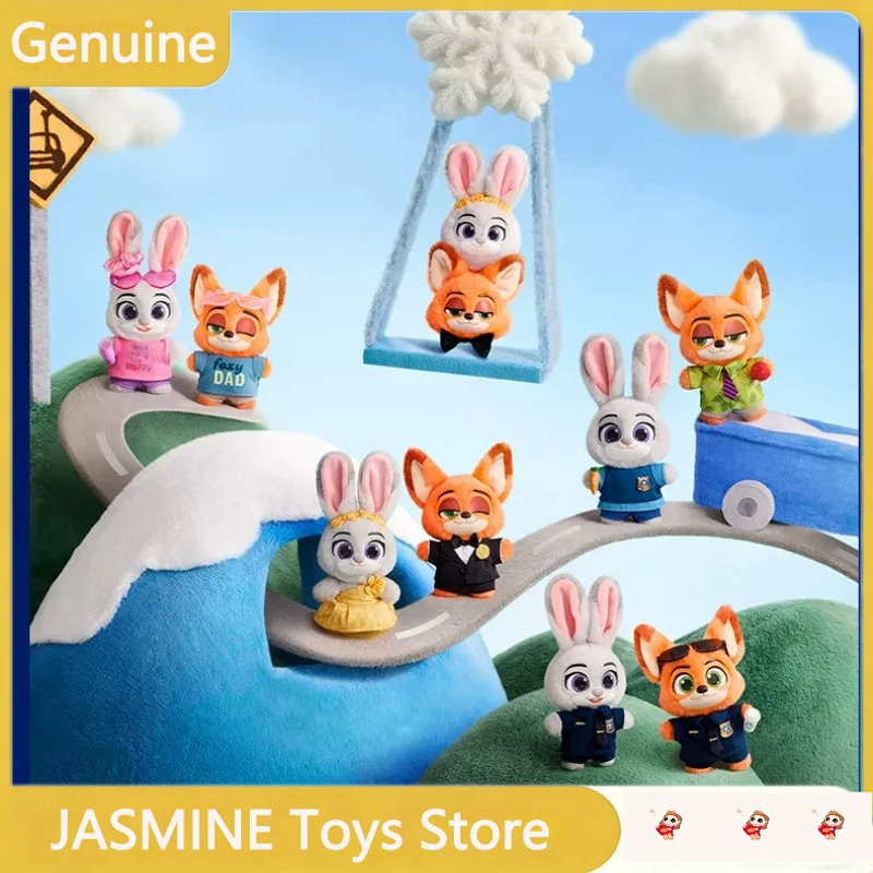 POPMART Crazy Animal City Ace Partner Series Caja Misteriosa Colgante de Peluche Caja Sorpresa Coleccionables Adorno de Escritorio Cumpleaños