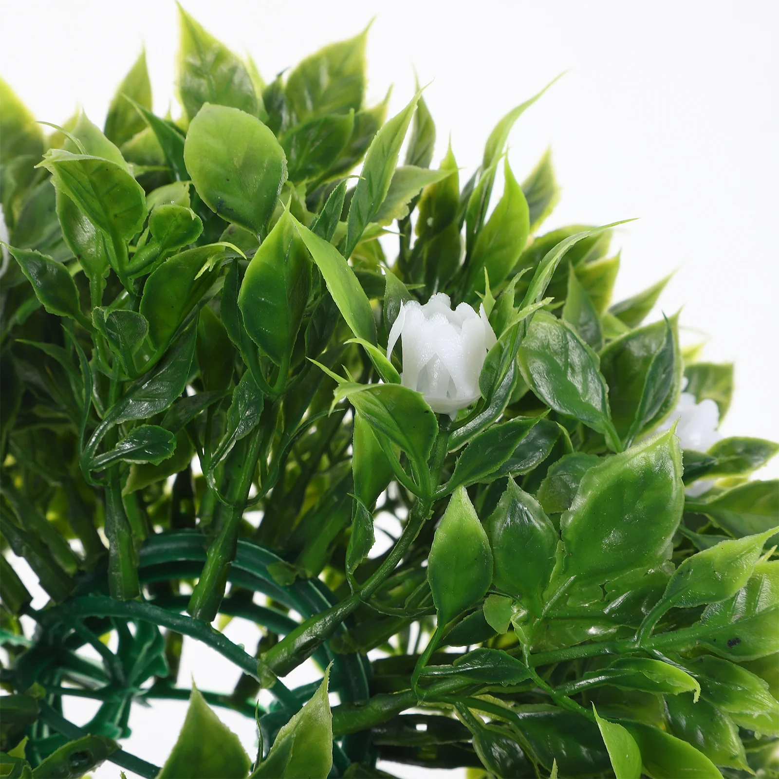 

2pcs Artificial Topiary 12Inch Faux Hanging Plant Decor For Ceiling Garden Balcony Indoor Outdoor Green Grass