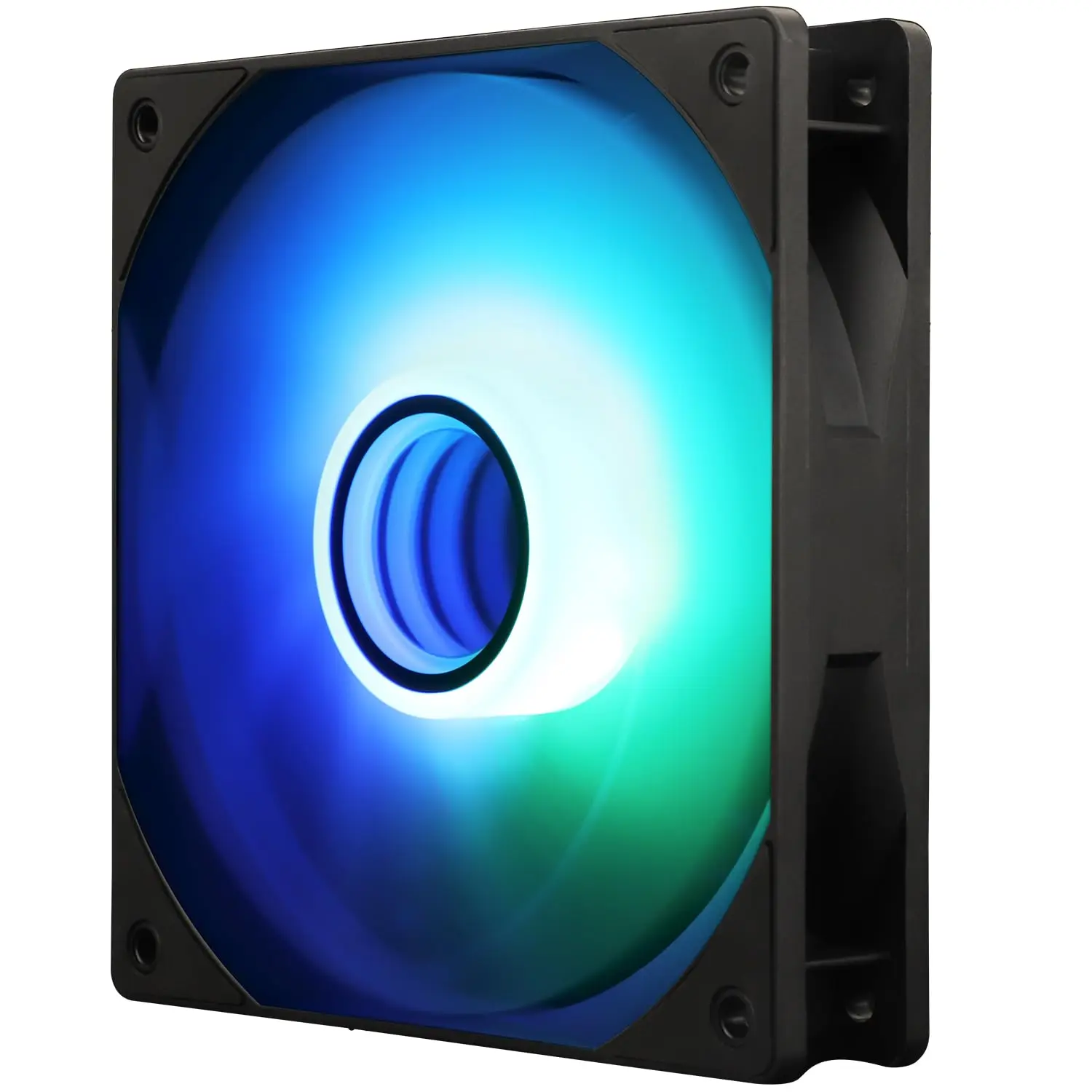 

120mm ARGB CPU Fan, 1500RPM, 4pin PWM, Quiet Cooling for Computer Case, Mirror Light Effect