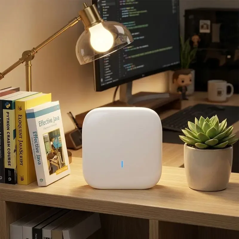 Professional Compact Wireless AP Built in BLE5.1 IoT 54V DC Local Power for Harsh Environment and Smart Factory Use