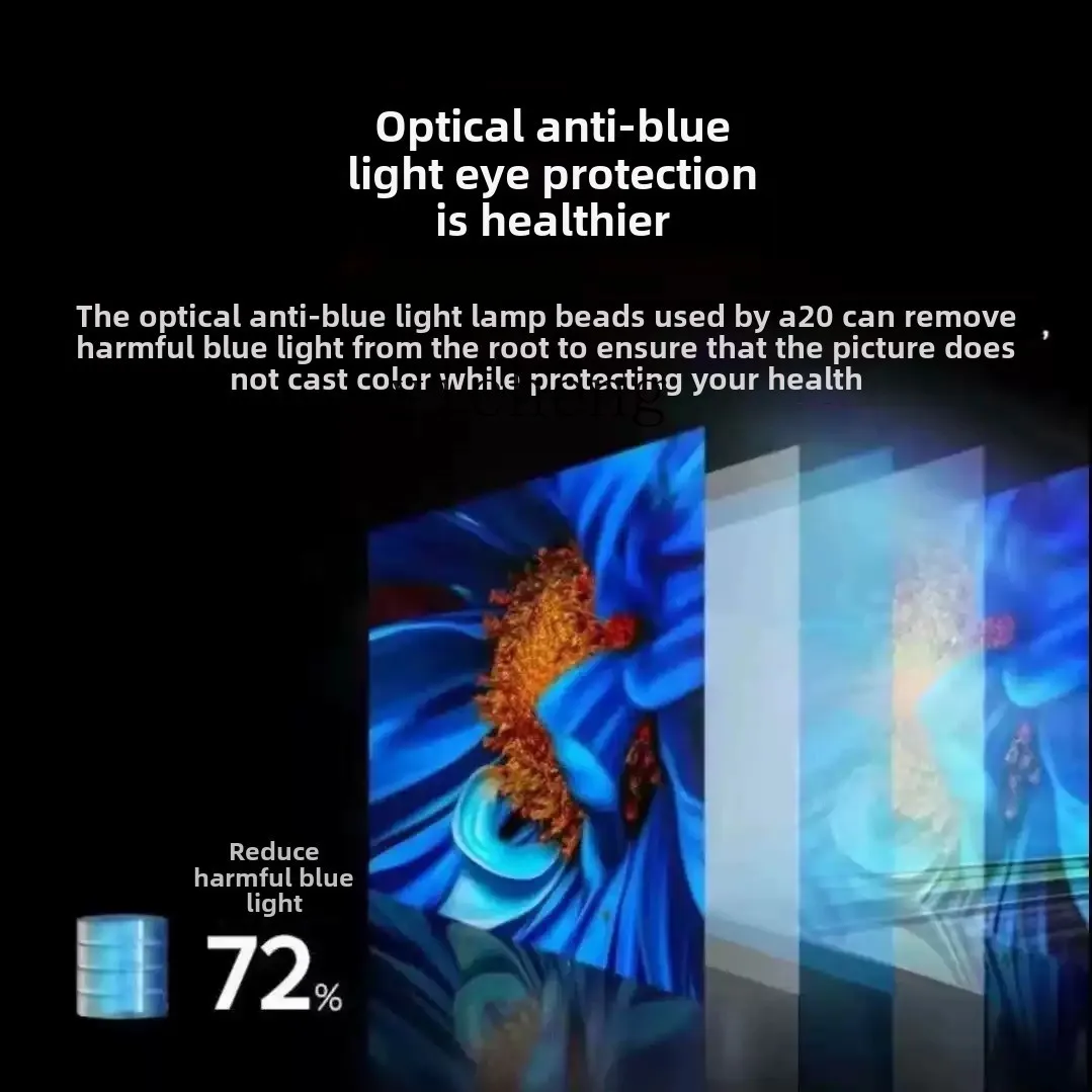 zz TV Ultra-clear full-screen intelligent network voice LCD TV