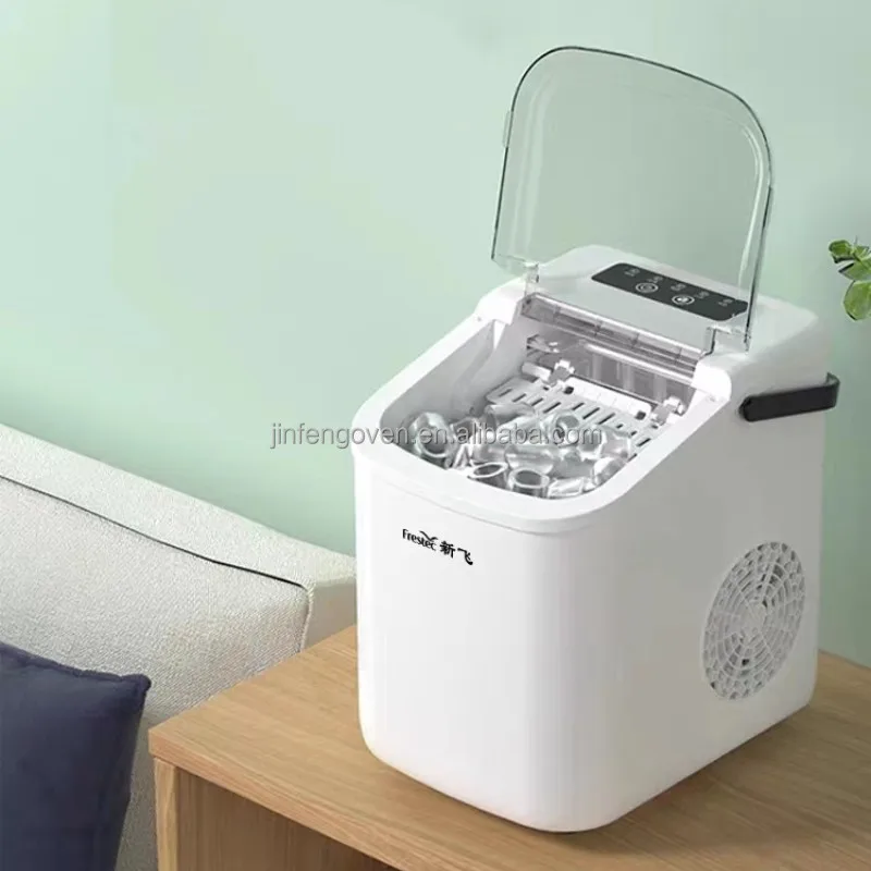 Home Portable Mini Ice Maker Ice Block Making Machine / Mini Ice Cube Maker Machine