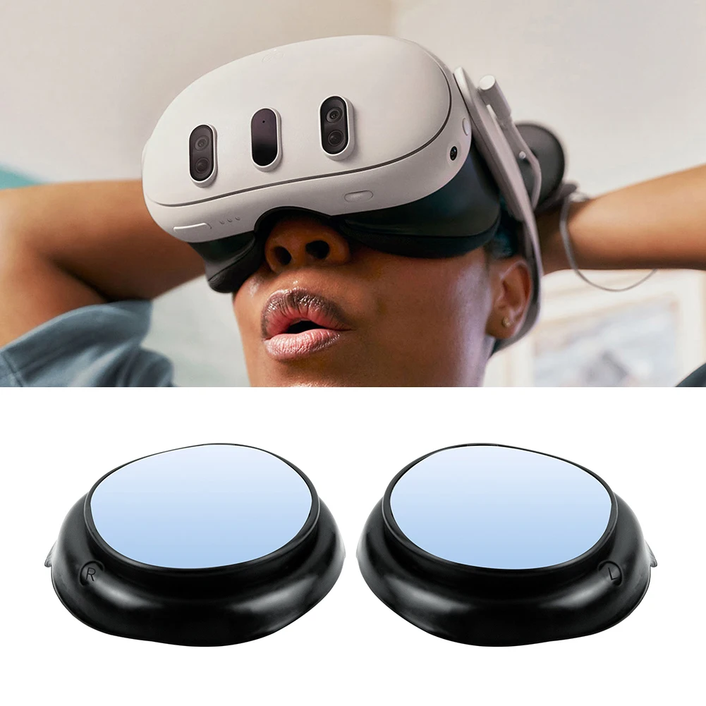 Lens Protective Cover Anti-Scratch VR Lens Protector R&L Glasses Lens Insert for Meta Quest 3