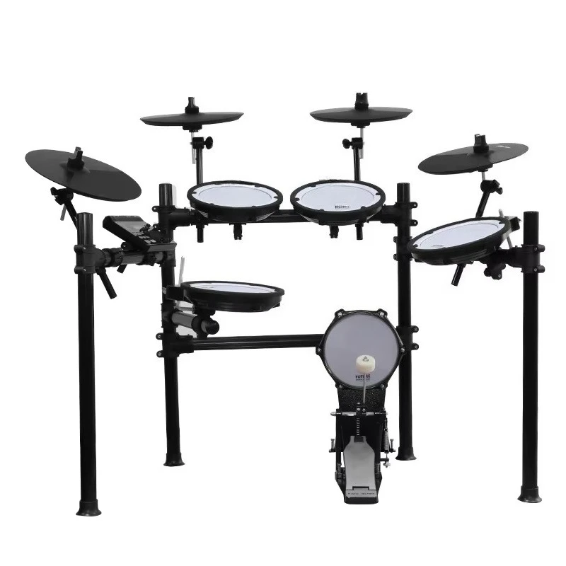 Professional Portable Adult & Children's Electronic Drum Set Easy-to-Install Five-Drum Four-Wipe Hardware for Home Use