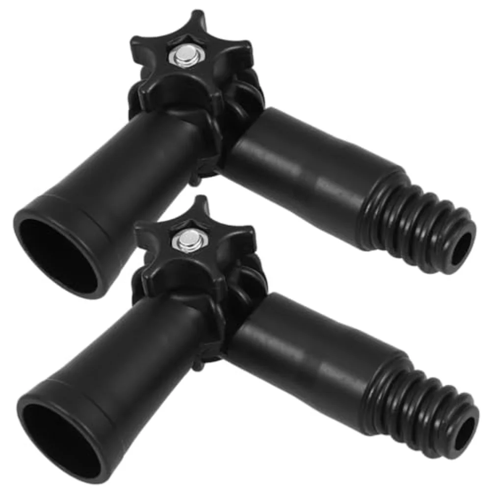 2/4pcs Joint Angle Adaptor 360-Degree Rotation Telescopic Pole Joint With Angle Adapter For Window Gutter Cleaning