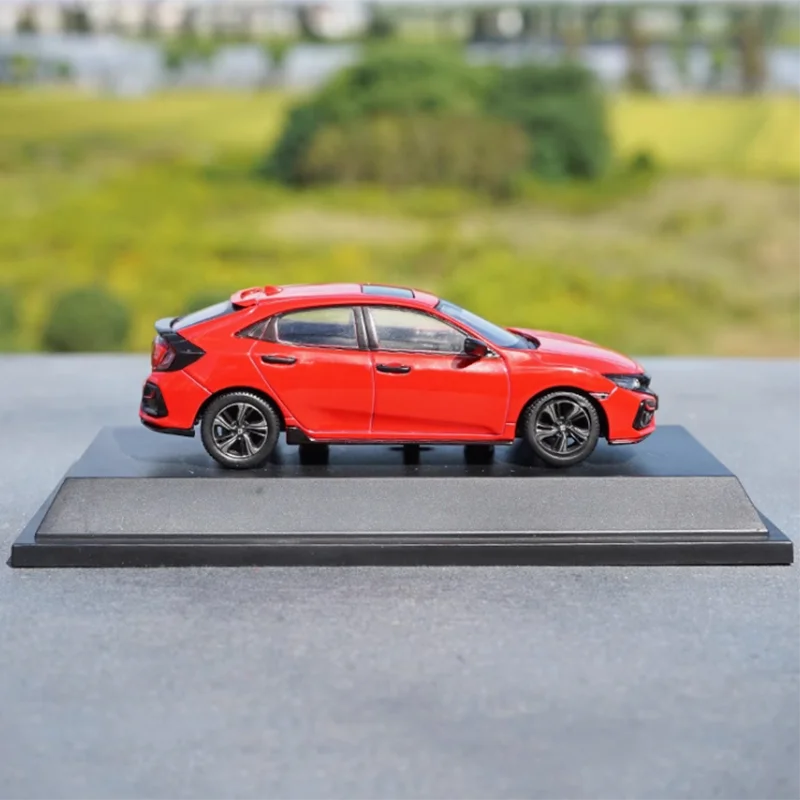 Original 1:43 Scale Civic 2020 Alloy Simulation Car Model Static Collection Decorated Holiday Gifts Toys Souvenir Gift