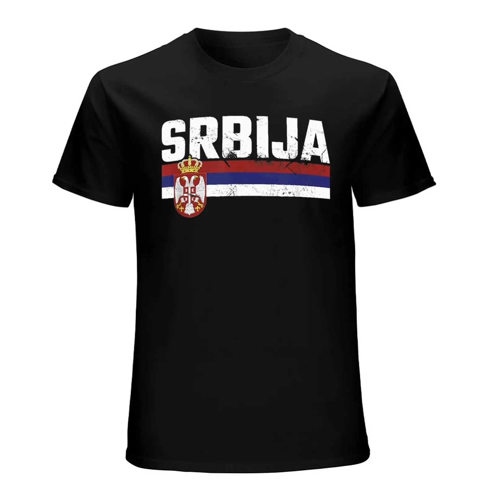 More Design Serbia Flag Serbs Fans Men Tshirt Tees T-Shirt O-neck T Shirts Women Boys Clothing 100%Cotton