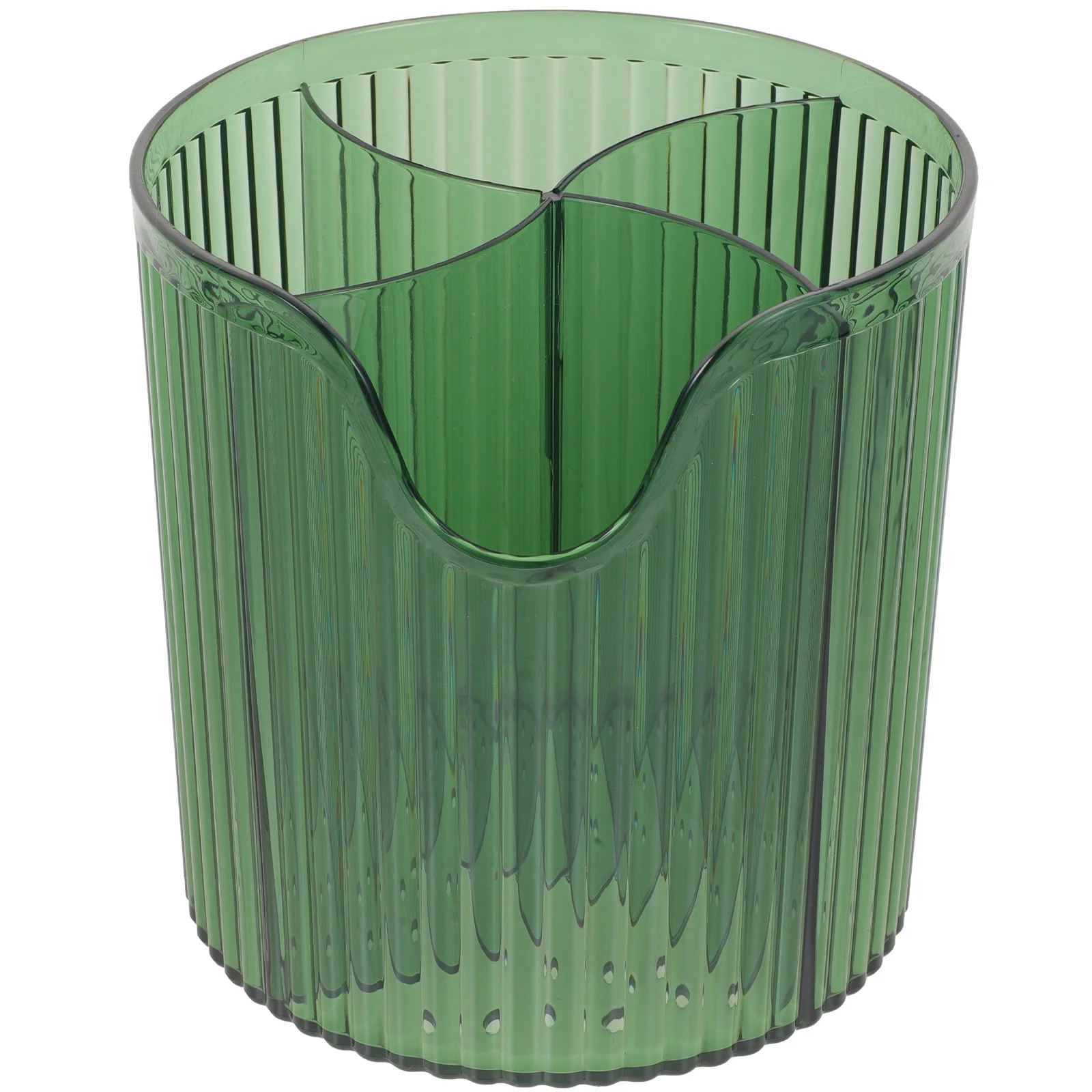 

Makeup Brush Organizer Box Clear Desktop Holder for Cosmetics and Stationery Easy Access Storage Solution for Bedroom Bathroom