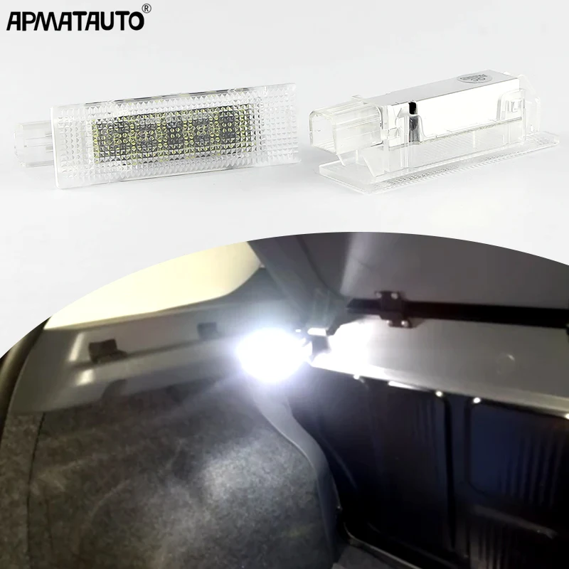Luz LED para Maletero/Compartimento Interior para Fiat 500, 500X, Doblo, Punto Evo, Idea, Linea, Croma - Accesorios Blancos para Coche