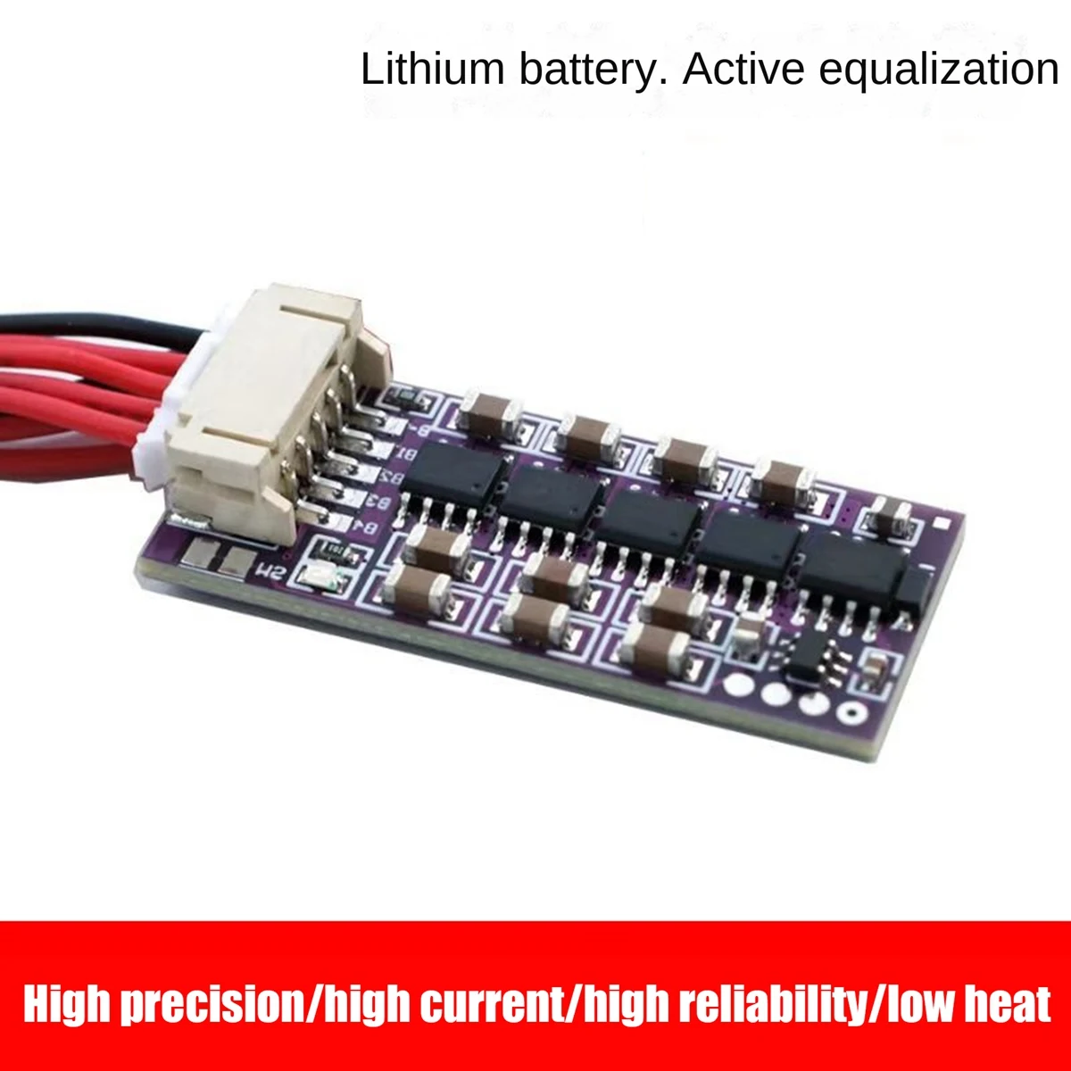 

4S Mini LiFePO4 Ternary Lithium Battery Capacitive Active Equalization Board Energy Transfer 3MV High-Precision 18650