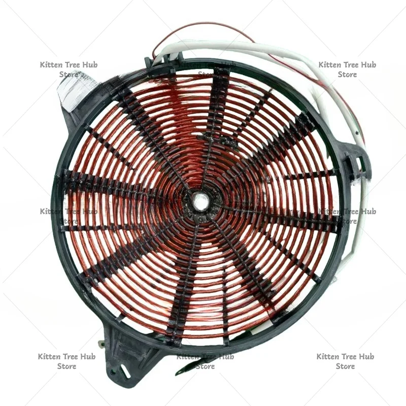 Commercial Induction Cooker Universal Wire Plate High Power Pure Copper Flat Concave Heating Coil Electromagnetic Accessories