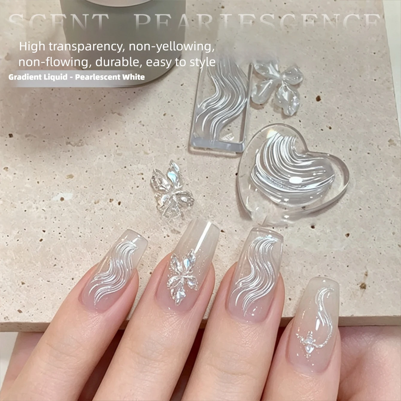 Жидкость MIANEL 2026 Pearl Whi – обзор и цена Resin Art Use