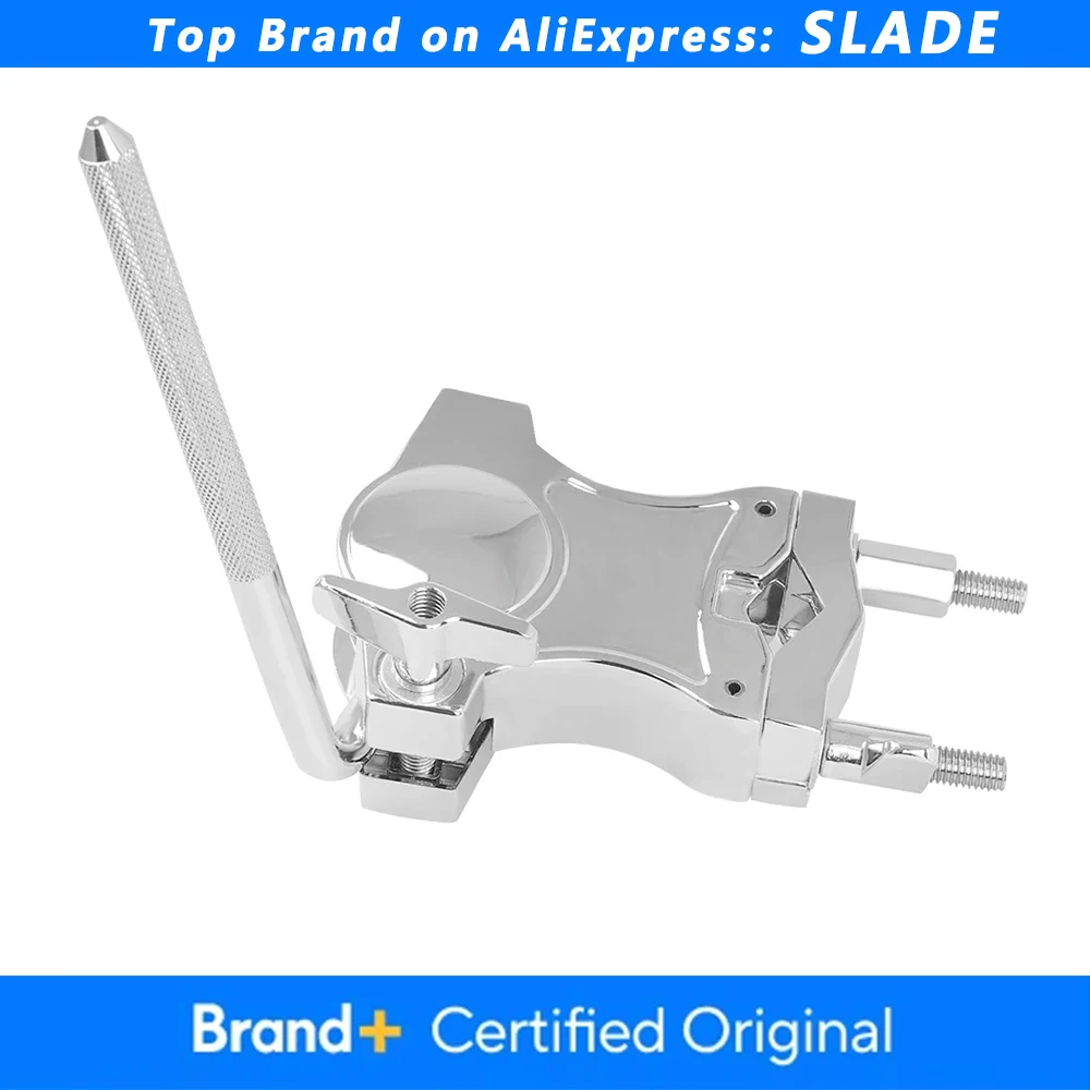 

SLADE зажимы из цинкового сплава зажимы для барабанов универсальная подставка для барабанов организация инструмента зажимы для барабанов серебряные аксессуары для ударных инструментов