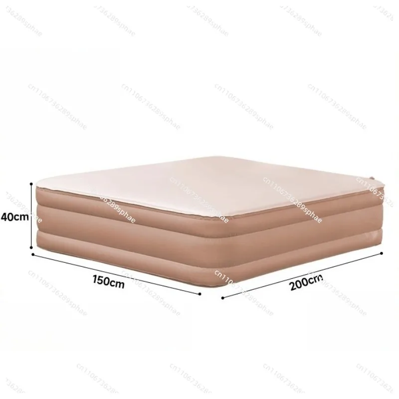 Inflatable mattress Outdoor camping Floor bunk Household automatic portable folding bed Thickened air mattress bed
