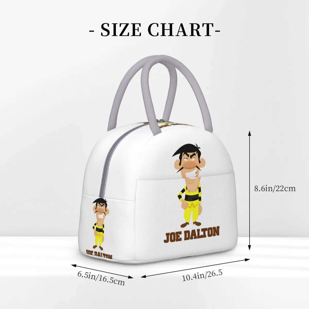 The Daltons Lucky Luke Joe Dalton Insulated Lunch Bag Food Container Portable Cooler Thermal Lunch Boxes For Work