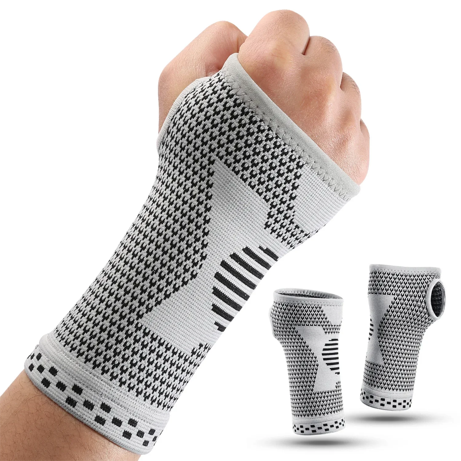 Attelle de poignet sportive, protecteur de gaine tendineuse, compression et anti-entorse, respirant et anti-transpiration  Équipement de protection absorbant pour le fitness