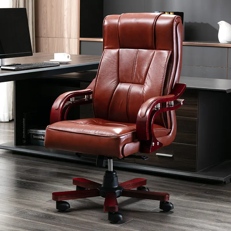 Luxury Ergonomic Office Chair Designer Conference Comfortable Wheels Office Chair Backrest Swivel Silla Oficina Home Furniture