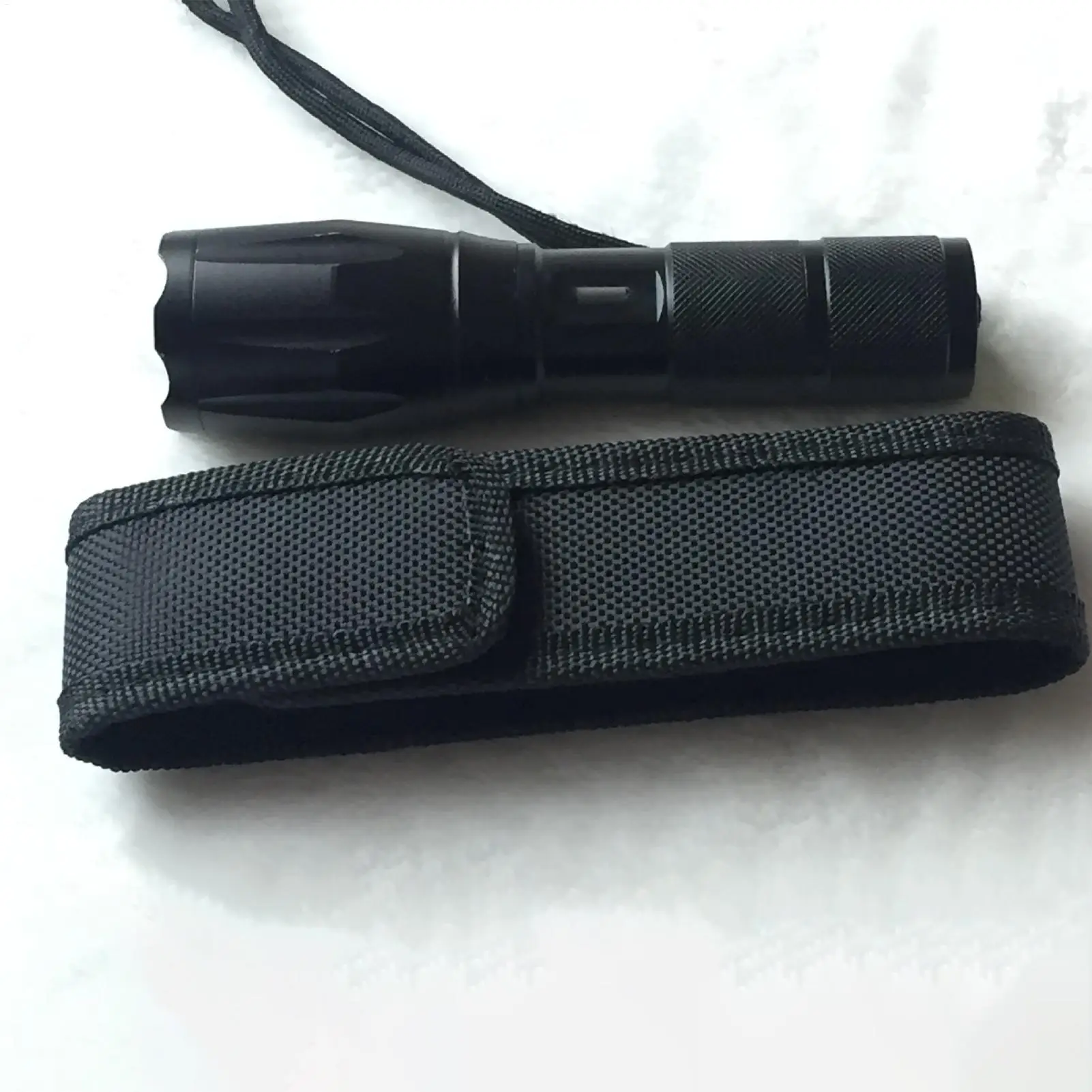 Flashlight Pouch Carry Torch Flashlight Pouch Holster Torch Carry Case Flashlight Holder Bag Pouch Torch Nylon Protective Cover
