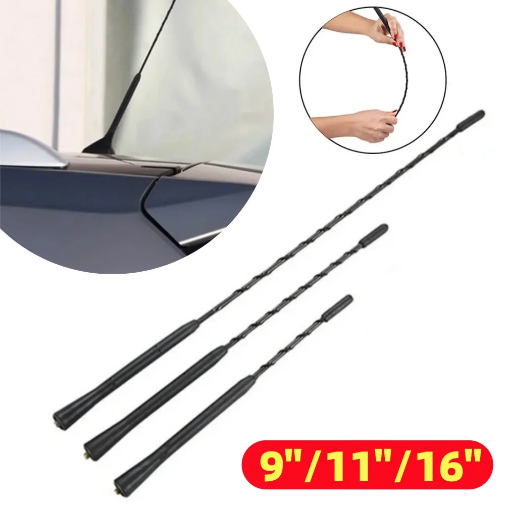 

9/11/16 Inch Car Roof Mount Mast Antenna for SsangYong Actyon Turismo Rodius Rexton Korando Kyron Musso Sports,