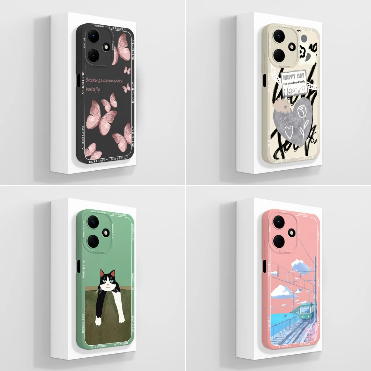 Funda bonita para Infinix Hot 30 30 Play Love Heart, Funda suave líquida para teléfono, Funda duradera para Infinix Hot 30 Play X6835 Carcas