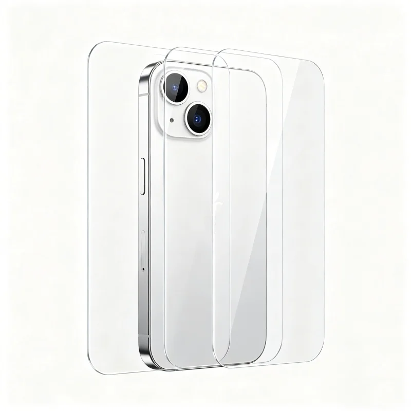 Protector de Pantalla de Vidrio Templado Transparente HD de 3 Piezas para iPhone 13, 9H Antirrayaduras con Cobertura Total