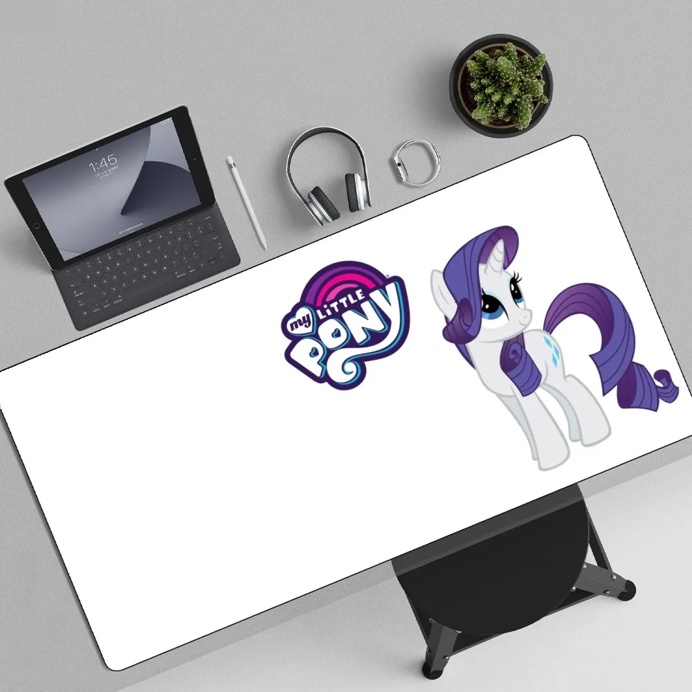 Little Unicorn Pony Mousepad antiscivolo Lockedge Office Student Gaming addensato grande cuscino per scrivere