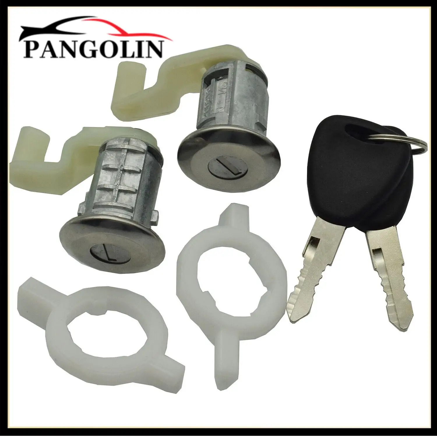 

Door Lock Cylinder W/2 keys Set For Renault Clio II Master Scenic Switches Relays Switches Controls Interior Parts