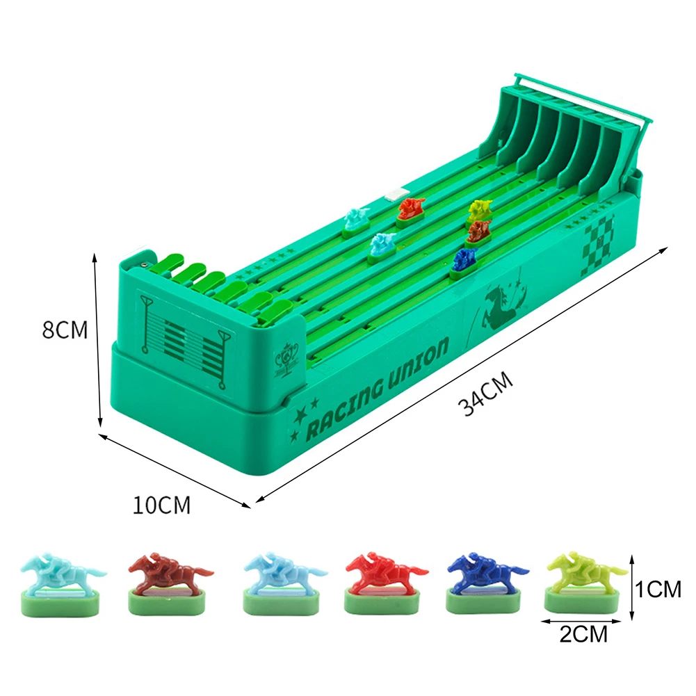 Tabletop Horse Racing Game Easy To Set Up Mini Table Game For Gatherings