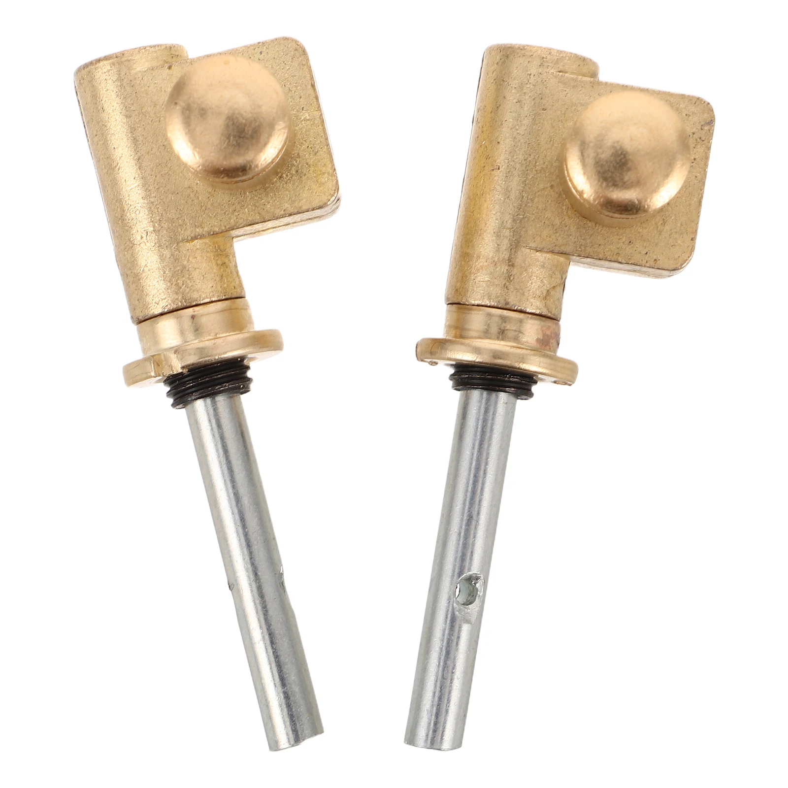 

1 Pair Erhu Metal Shaft Tuning Pegs Mechanical Shaft Replacement Accessories For String Instrument Fine Tuning, Axle Metal Parts