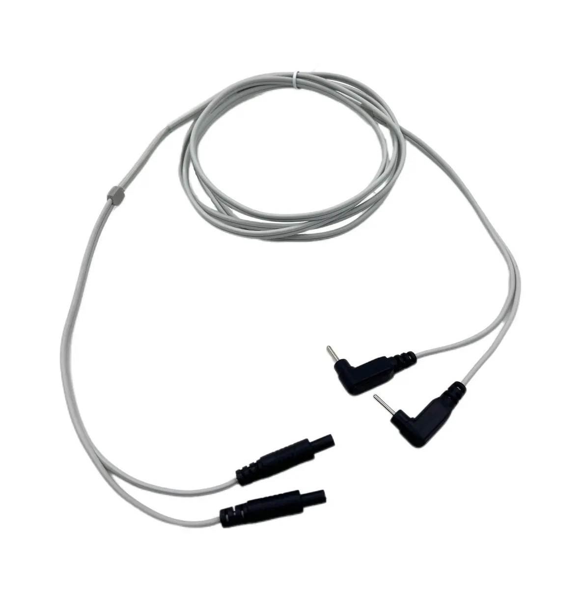 ECG Cable - DIN 2.0MM PVC Insulated Copper Conductor 2 Cores Male/Female Medical Cable 200m Length Physiotherapy Devices