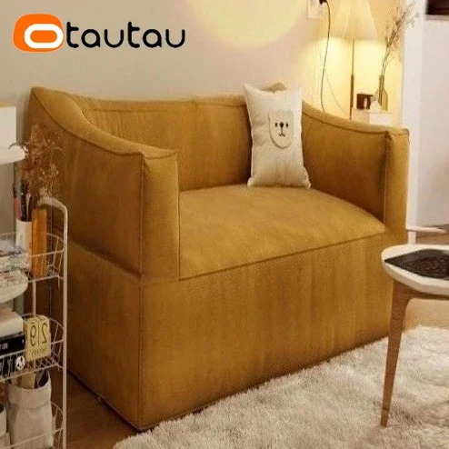 OTAUTAU 1–2-Sitzer-Sitzsackbezug aus Cord SF446【Kein Füllmaterial innen! Sie müssen selbst den Füllstoff kaufen!】