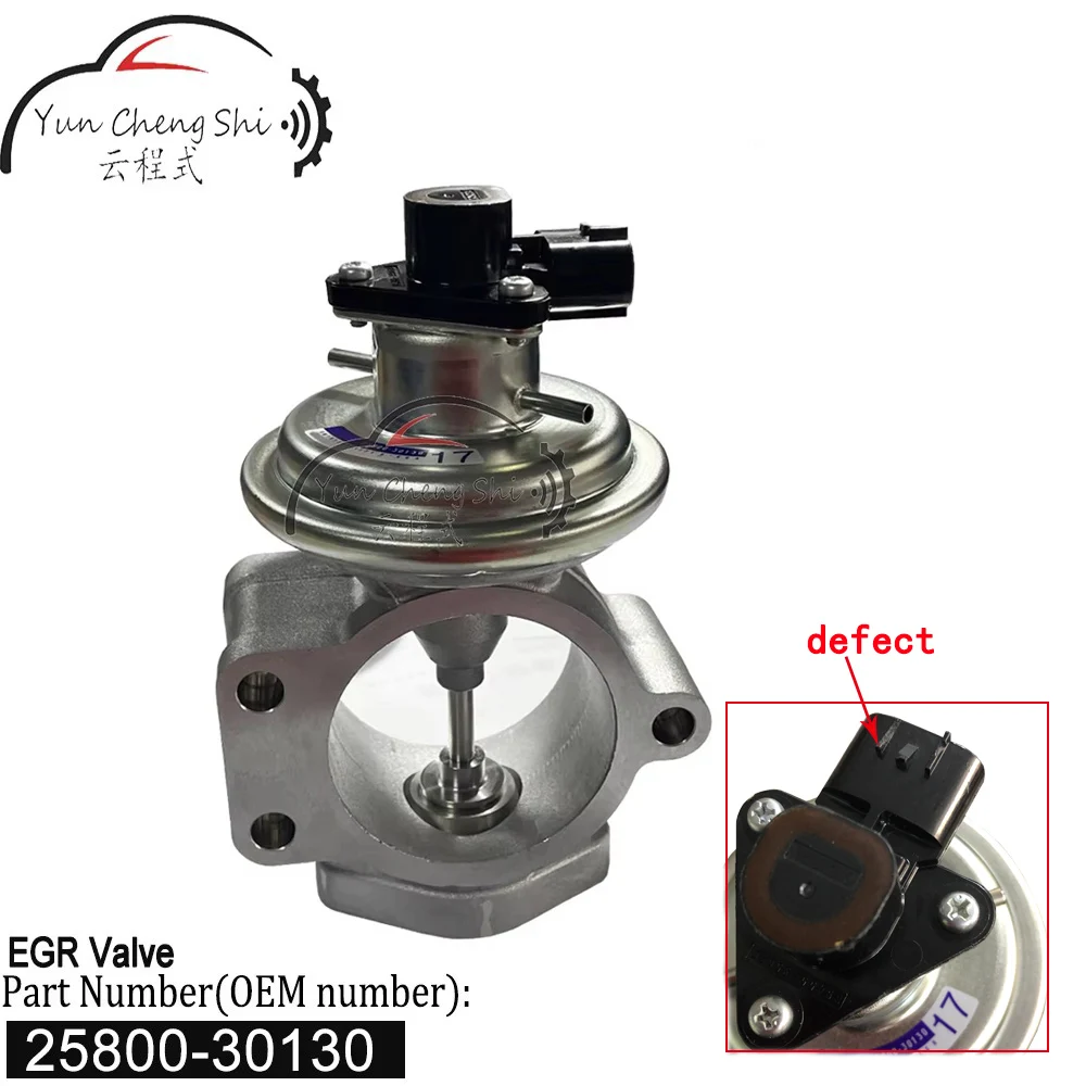 ตรวจสอบและแนะนำวาล์ว EGR สำหรับรถโตโยต้า ไฮแอซ รุ่น 25800-30130 GVI1784 ที่ใช้กับเครื่องยนต์ดีเซล