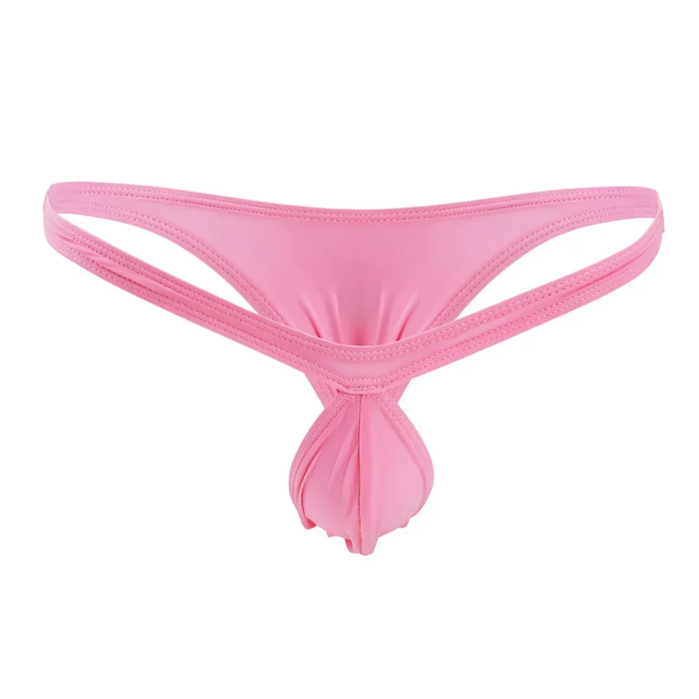 الحرير الجليد منخفضة الخصر سلس ملابس داخلية للرجال مثيرة مثلث السراويل نصف بعقب غطاء ملابس داخلية حسية للرجال الراحة تنفس #4