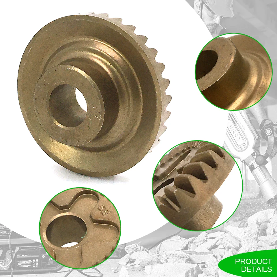 Replace For Bosch GWS6-100 GWS6-115 6-125 GWS 600 650 660 670 6700 Conversion Gear Pinion Angle Grinder Starght Gear Set Good