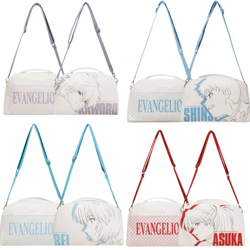 

Neon Genesis Evangelion Crossbody Bag Ayanami Rei Casual Sports Bag Large Capacity Portable Storage Holiday Gift Commuting