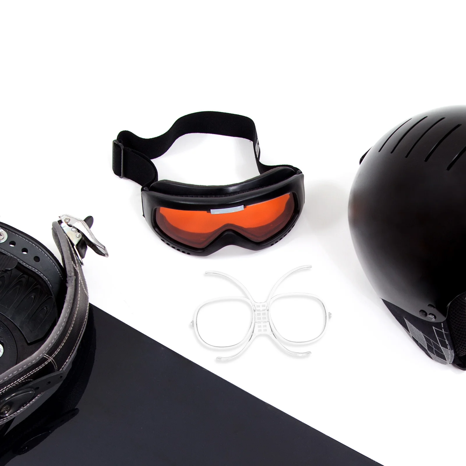 Universal Butterfly Ski Goggle Insert Inner Frame Windproof Lightweight Impact Resistance Glasses Frame Snowboard Ski