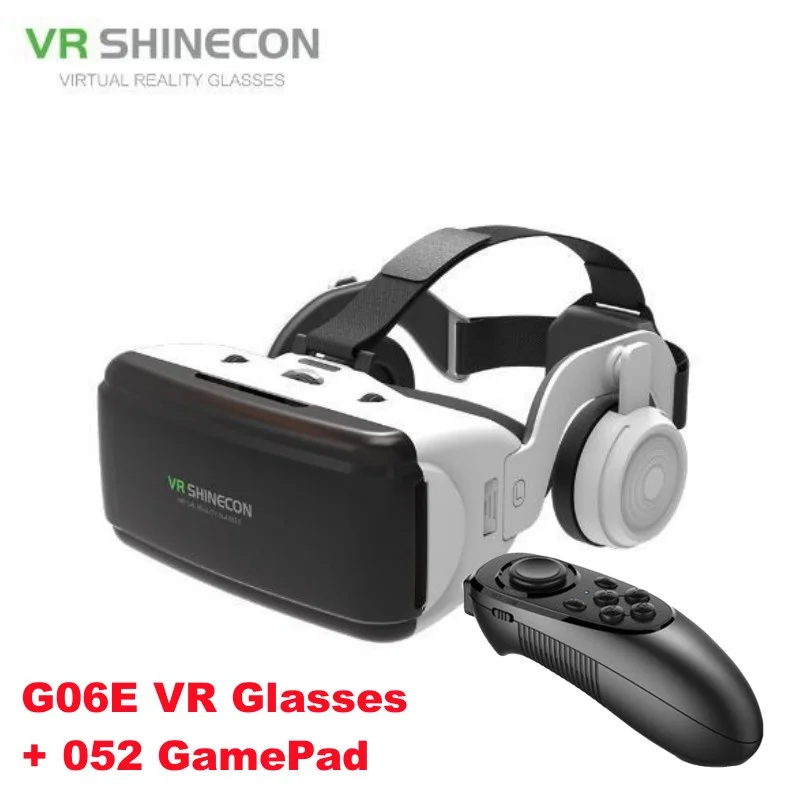 Virtual Reality VR-bril IMAX Enorme scherm 3D-bril Google Cardboard Box VR-helm voor 4,5-6,53 "telefoon, ondersteuning voor gamejoysticks